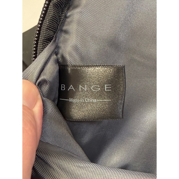 BANGE Future Aesthetics Black Backpack Water Resistant Travel School Laptop Bag - Picture 11 of 13